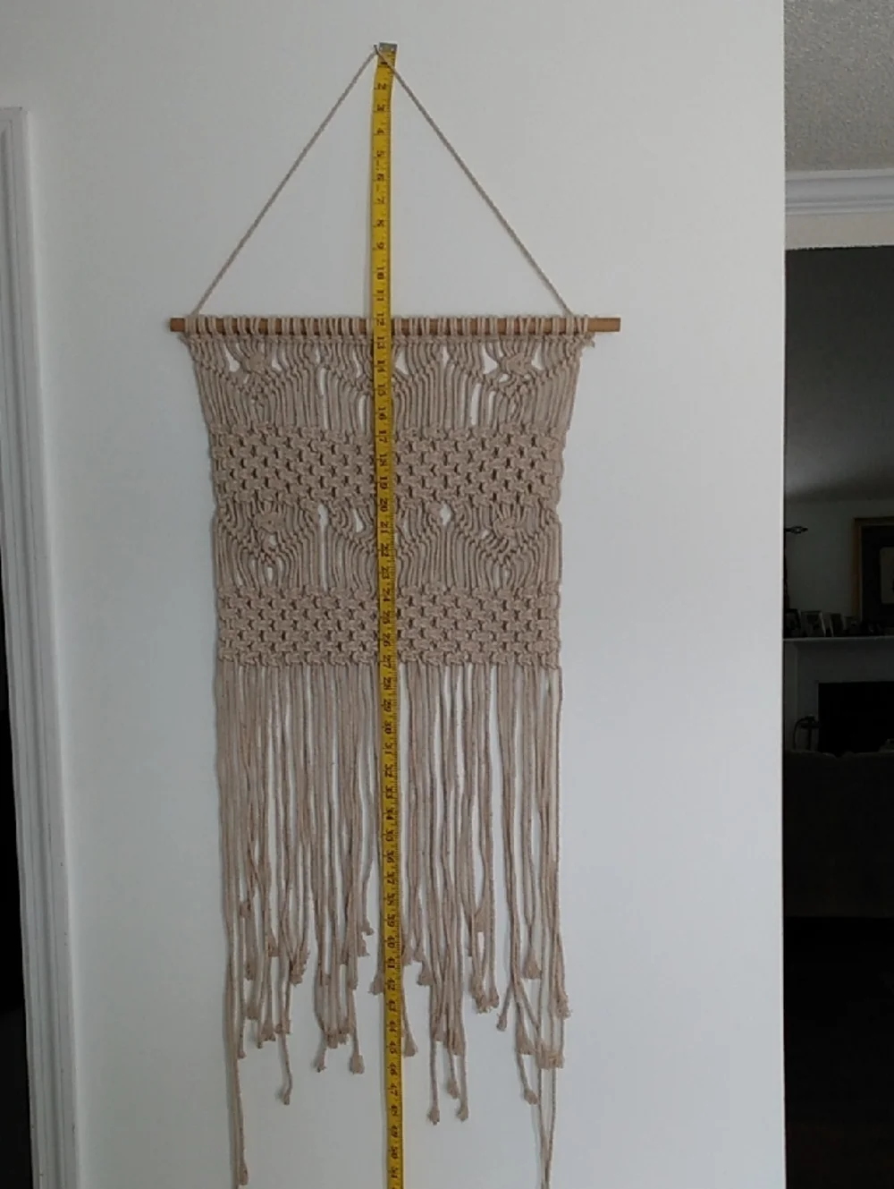 Handmade Macrame Macramé Wall Hanging